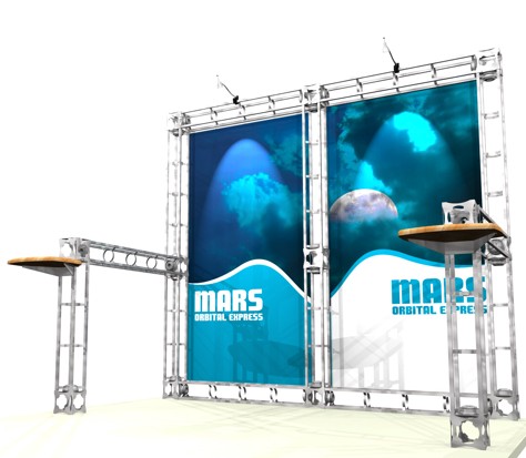 10' x 10' Truss Displays