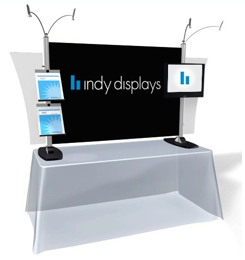 Exhibit Line Table Top Trade Show Displays
