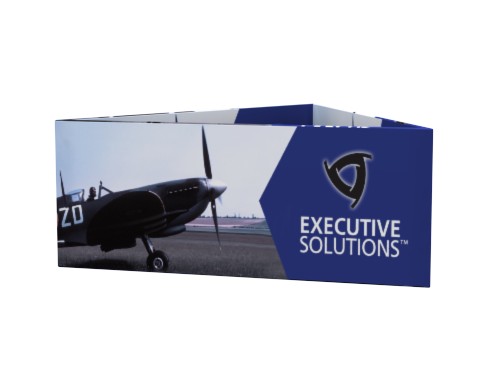 Triangle Tension Fabric Hanging Sign