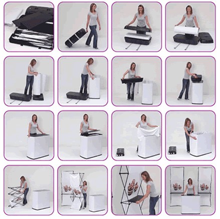 Xpressions Express Pop Up Display Kit D