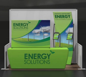 Formulate Tension Fabric Table Top Display Kit 1