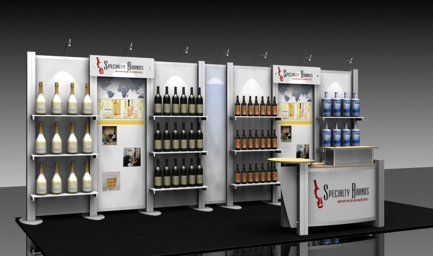 XRline 10x20 Custom Modular Display 1.3