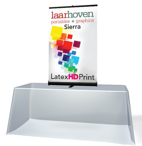 Sierra Table Top Banner Stand Display