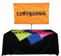 Compass Telescopic Rotating Banner Stand Kit 1