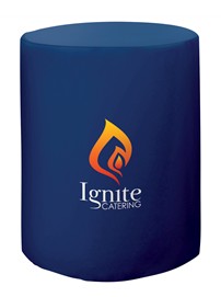 Bar Height Round Portable Trade Show Table