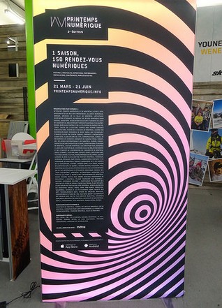 36" x 84" Modular Lightbox Display