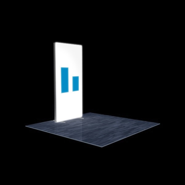 46" x 96" Modular Lightbox Display