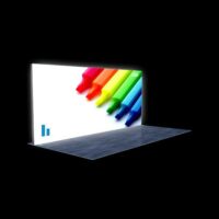 240" x 96" (20ft) Modular Lightbox Display