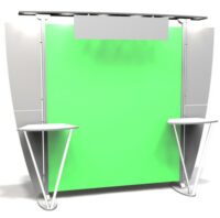 10ft Exhibit Line Display Graphic Mural Replacement