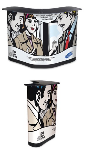 Expolinc Case and Counter Display