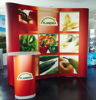 8ft x 8ft Expolinc Pop Up Magnetic Display