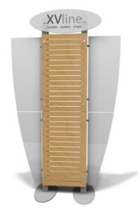 Custom Modular Slatwall Kiosks