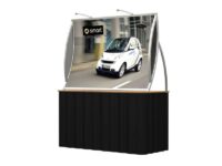 Perfect 10 "Tool-less Assembly" Modular Table Top Display VK-1402