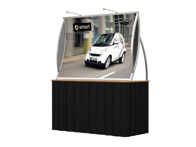 Perfect 10 "Tool-less Assembly" Modular Table Top Display VK-1402