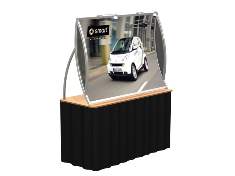 Perfect 10 "Tool-less Assembly" Modular Table Top Display VK-1402