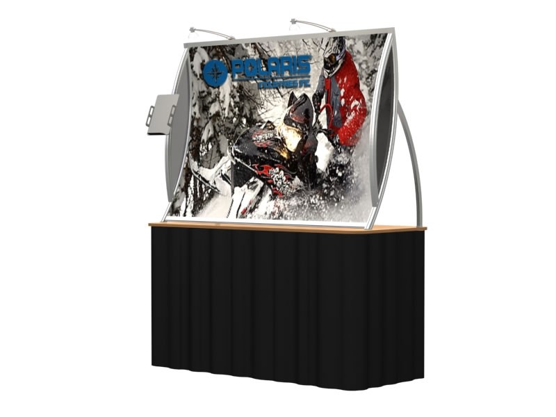 Perfect 10 "Tool-less Assembly" Modular Table Top Display VK-1401