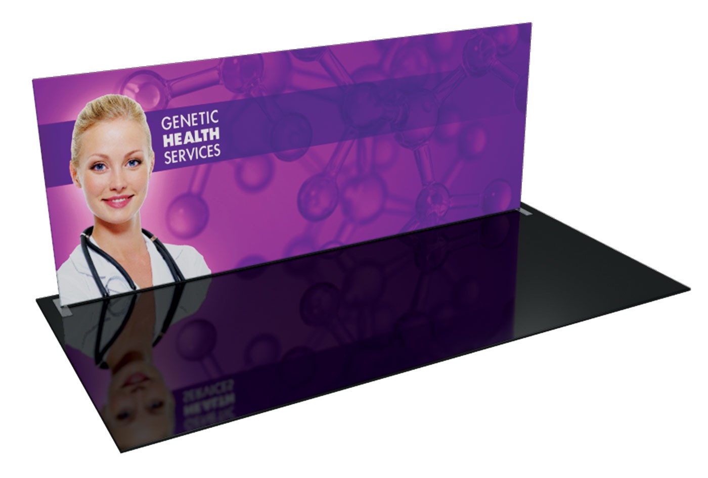 10' x 20' Flat (straight) Formulate Monitor Display Kit A