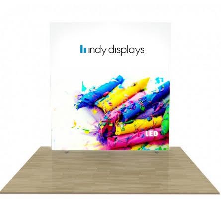 Backlit 96" x 96" (8ft) Modular Lightbox Display