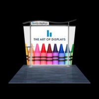 Backlit Custom Modular Hybrid 10' Lightbox Display