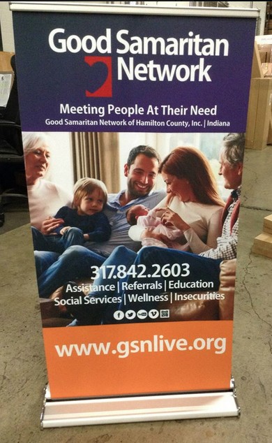 Duramax Retractable Banner Stand Table Top Display