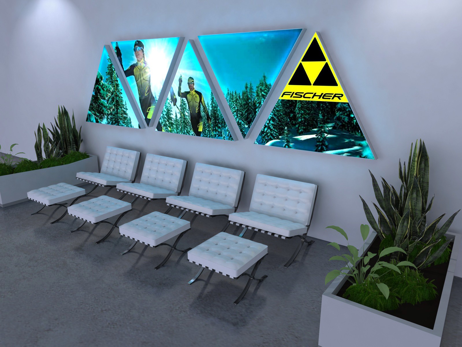 Backlit Wall Mounted LED Lightbox Displays