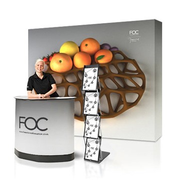 Pre-Owned 8' x 10' Pop-Up Expand MediaFabric Display