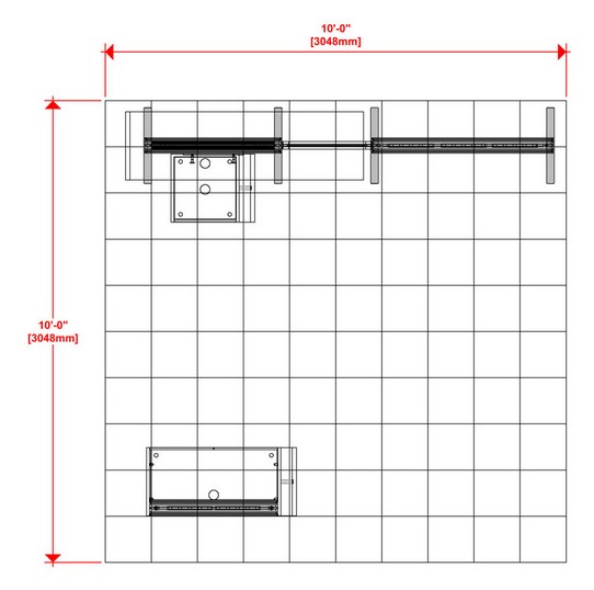 10' Hybrid Light Box Backlit Panel Display Kit C