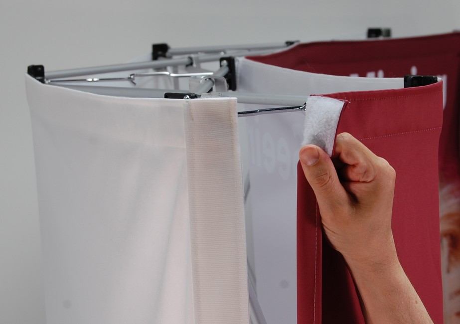 8ft VBurst Rental Pop Up Display