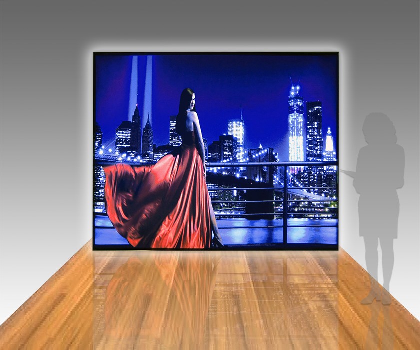 10ft Panoramic Lightbox Rental Display