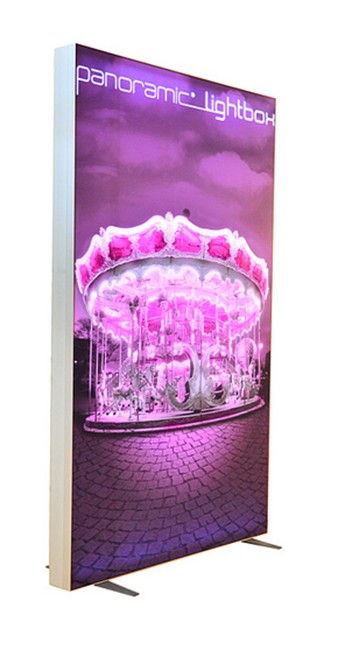 10ft Panoramic Lightbox Rental Display