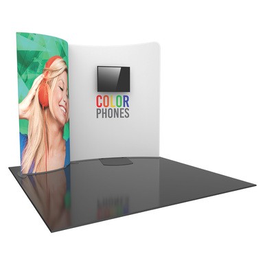 10'x10' Design Series Tension Fabric Display Kit 1