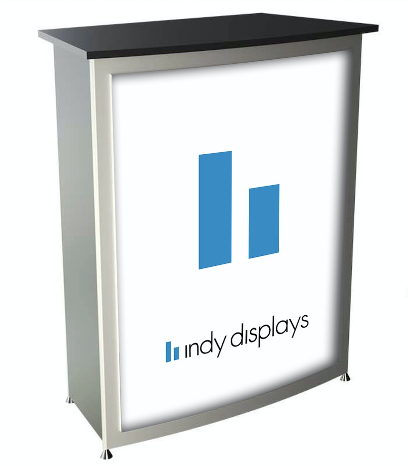 OCTAcounter Modular Lightbox Pedestal