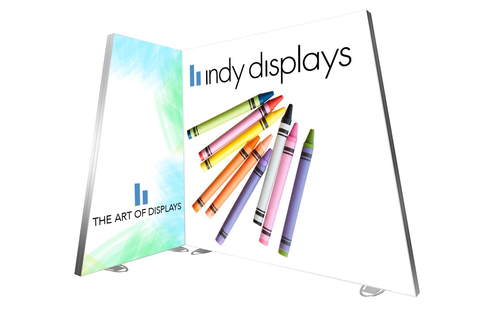 9ft Slant LED Lightbox Display