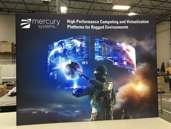 10ft Backlit SEG Pop Up Display