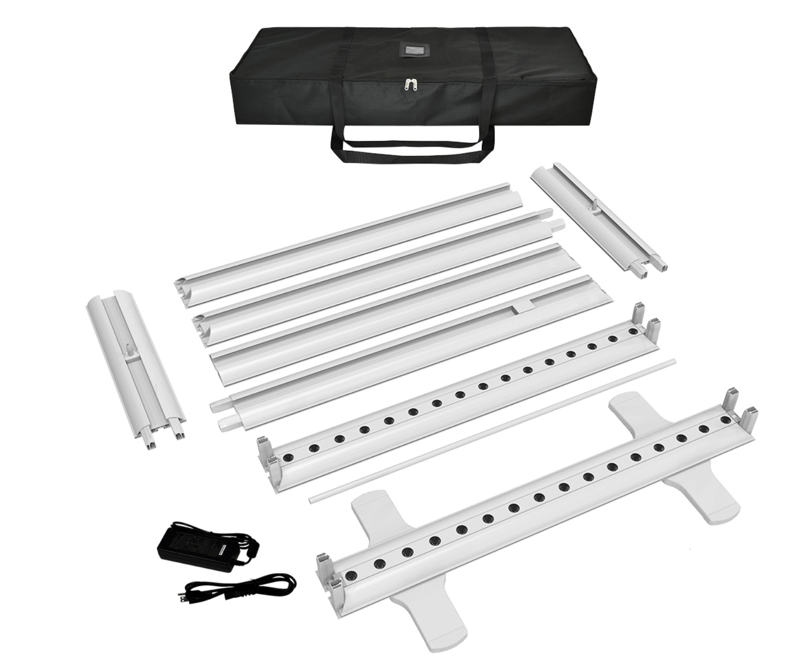 8ft LightenUp Tool-Free Fabric Backlit Display