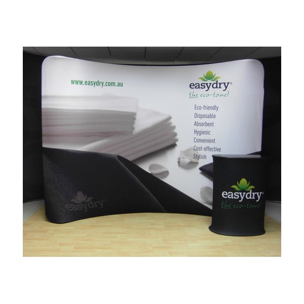 Waveline 10’ Curved Tension Fabric Kit - Image 2