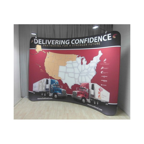 Waveline 10’ Curved Tension Fabric Kit - Image 3