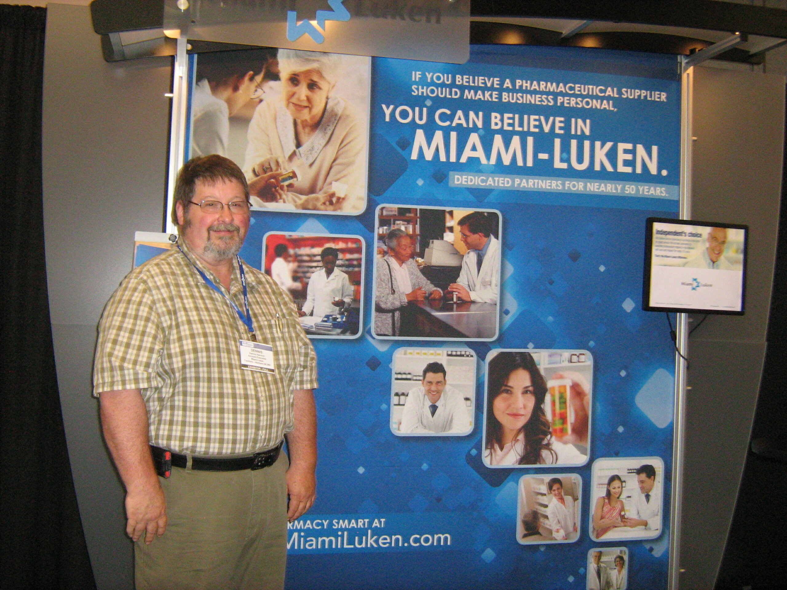 exhibitline exb 10' display booth package