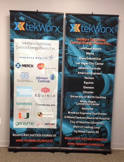 retractable banner stands